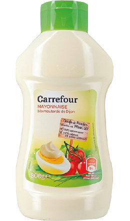 Mayonnaise de Dijon Carrefour 800 grs