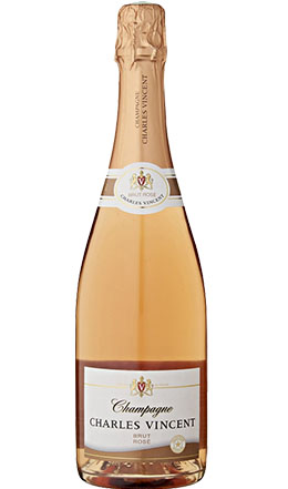 Champagne Rosé Charles Vincent 75 cl