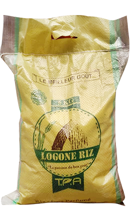 Riz Nouria blanc parfumé du Logone (5 kg)
