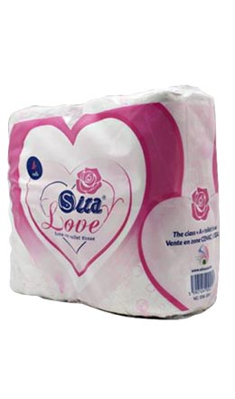 Papier hygiénique Sita Love x4