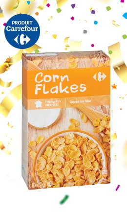 Corn flakes Carrefour (500g)