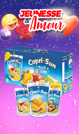 Pack de Jus Capri-Sun (20 x 20cl) Multifruits, Orange & Fun alarm