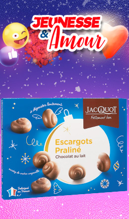 Escargots praliné Chocolat au lait 300 g