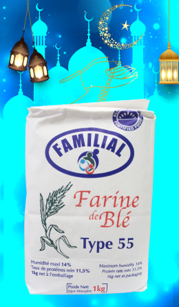 Farine de Blé Familial 1Kg