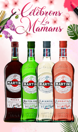 Martini, Rosso, Extra Dry, Bianco, Rosato, 1L