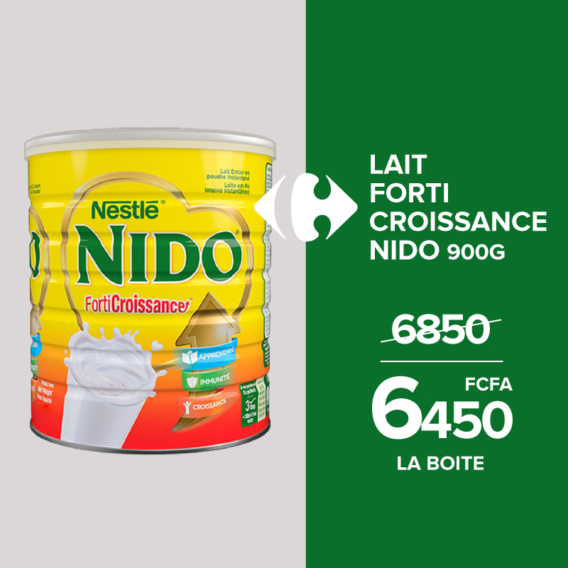 NIDO Forti Croissance 400g - Lait